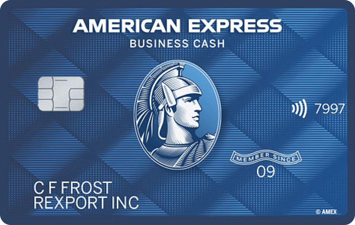 The American Express Blue Business Cash™ Card Logo